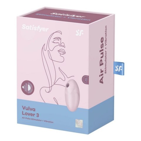 Vulva Lover 3 pink Satisfyer