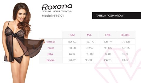 Koszulka i stringi 6741 XXL Roxana