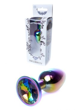 Korek Analny - Jewellery Multicolour PLUG - Clear Boss Series HeavyFun