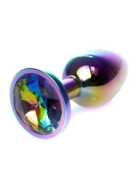 Korek Analny - Jewellery Multicolour PLUG - Clear Boss Series HeavyFun