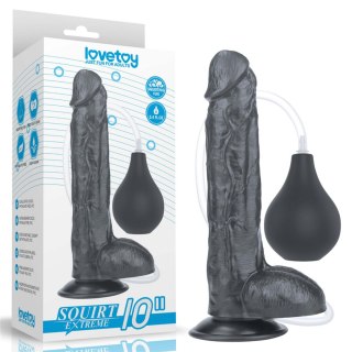 10'' Squirt Extreme Dildo - Black Lovetoy