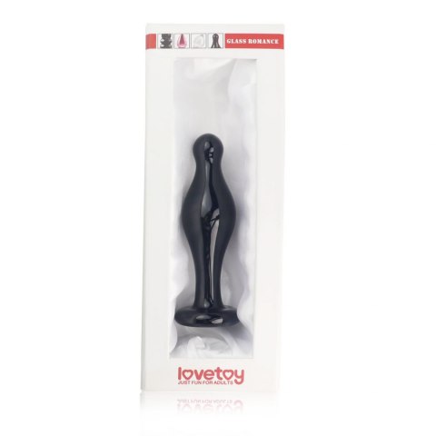 4.5"" Glass Romance Black Lovetoy