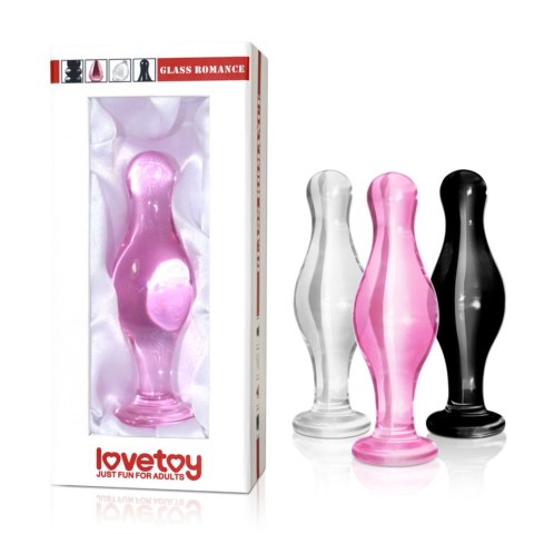 4.5"" Glass Romance Black Lovetoy