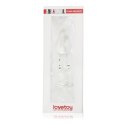 5.5"" Glass Romance Clear Lovetoy