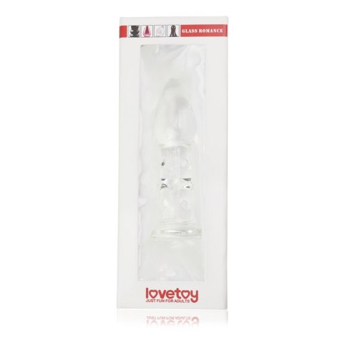 5.5"" Glass Romance Clear Lovetoy