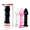 5.5"" Glass Romance Clear Lovetoy