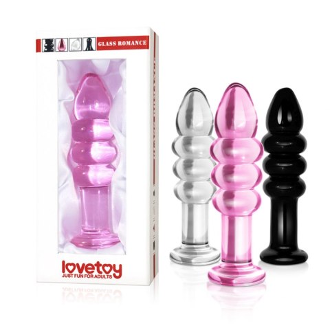 5.5"" Glass Romance Clear Lovetoy