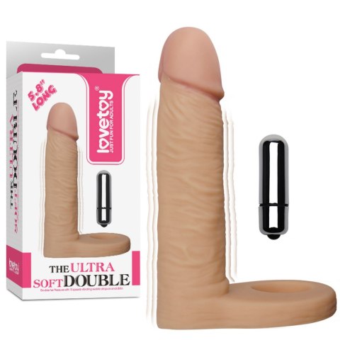 5.8"" The Ultra Soft Double Vibrating Lovetoy