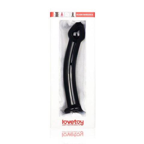 7.5"" Glass Romance Black Lovetoy