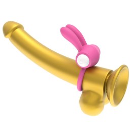 Power Clit Silicone Cockring Pink Lovetoy