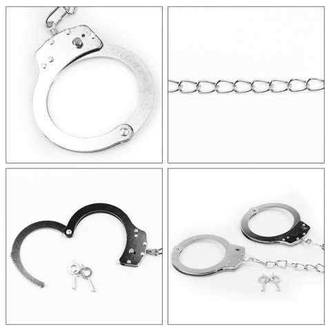 Fetish Pleasure Metal Leg Cuffs Lovetoy