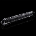 Flawless Clear Double dildo 12'' Lovetoy
