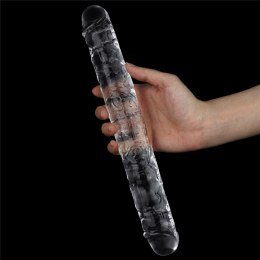 Flawless Clear Double dildo 12'' Lovetoy