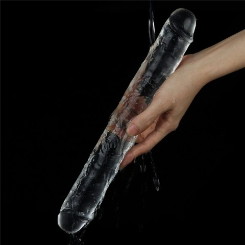 Flawless Clear Double dildo 12'' Lovetoy