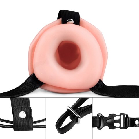 Vibrating Unisex Hollow Strap On Lovetoy