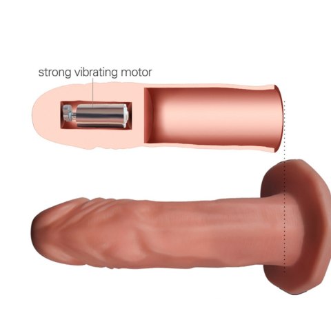 Vibrating Unisex Hollow Strap On Lovetoy