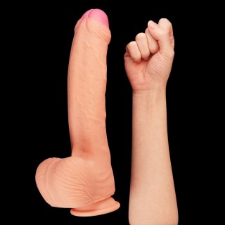 11"" Dual Layer Platinum Silicone Cock LoveToy - Boys of Toys Sp. z o.o. (dystrybutor)