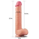 12"" Dual Layered Platinum Silicone Cock Lovetoy