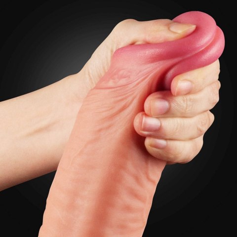 12"" Dual Layered Platinum Silicone Cock Lovetoy