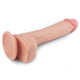 8.5'' Dual layered Platinum Silicone Cock Lovetoy