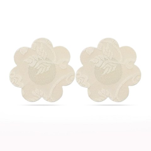 Lace Heart and Flower Nipple Pasties (2 Pack) Lovetoy