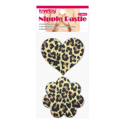 Leopard Sexy Nipple Pasties (2 Pack) Lovetoy