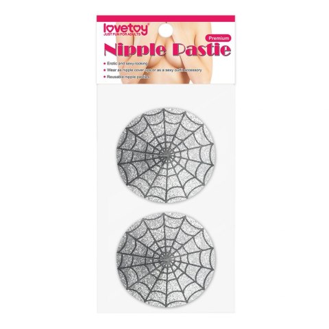 Reusable Spider Glittering Sexy Nipple Pasties Lovetoy