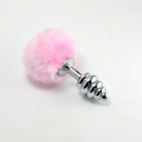 Spiral Pompon Metal Plug Pink Lovetoy