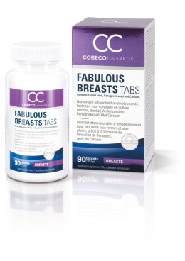 Cc Fabulous Breasts Caps 90pcs Natural Cobeco