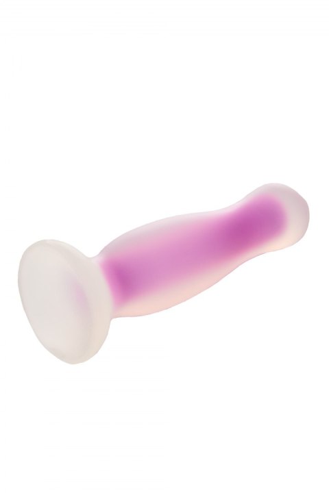 RADIANT SOFT SILICONE GLOW IN THE DARK PLUG MEDIUM PURPLE Dream Toys