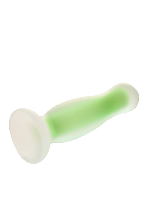 RADIANT SOFT SILICONE GLOW IN THE DARK PLUG SMALL GREEN Dream Toys