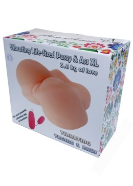 Masturbator-Vibrating Life-Sized Pussy & Ass XL - quality II B - Series Lyla