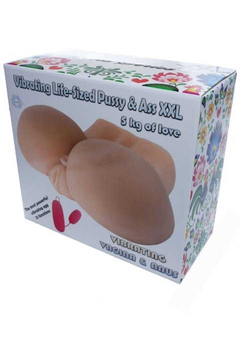 Masturbator-Vibrating Life-Sized Pussy & Ass XXL - quality II Boys of Toys Sp. z o.o.