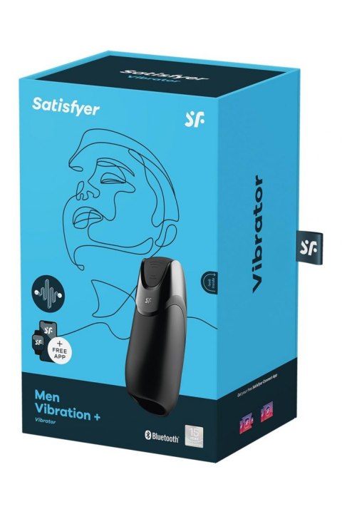 Power Masturbator black silver Satisfyer