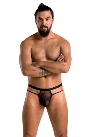 Stringi - 029 THONG COLLIN black L/XL - Passion Casmir