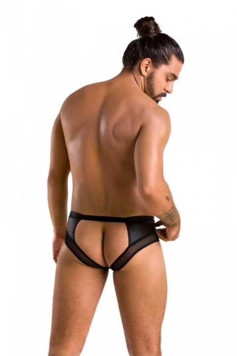 Slipy - 030 SLIP OPEN TOM black S/M - Passion Casmir