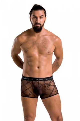 Prześwitujące Boxerki - 032 SHORT JAMES black XXL/XXXL - Passion Casmir