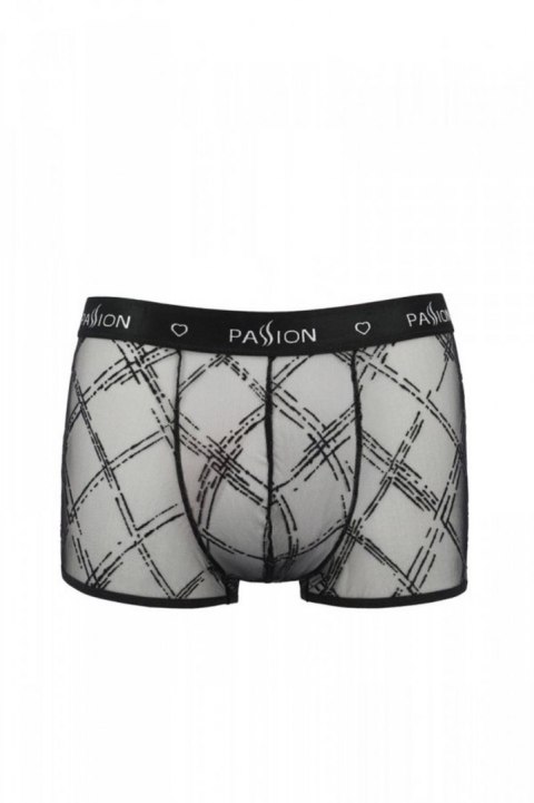 Prześwitujące Boxerki - 032 SHORT JAMES black XXL/XXXL - Passion Casmir