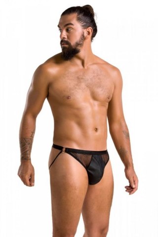 Slipy z otwartym tyłem - 034 SLIP OPEN LUKE black S/M - Passion Casmir