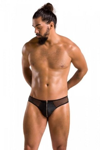 Slipy z zamkiem - 042 SLIP TIMMY black S/M - Passion Casmir