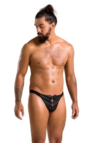 Slipy z otwartym tyłem - 044 SLIP OPEN BEN black XXL/XXXL - Passion Casmir