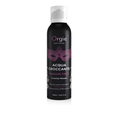 Acqua Croccante Crunchy Mousse Passion Fruit 150 ml Orgie