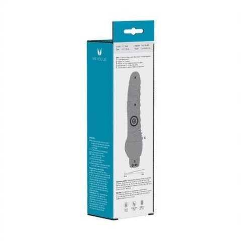 Wibrator - Me You Us Bully Boy 7 Realistic Vibrator Flesh Me You Us