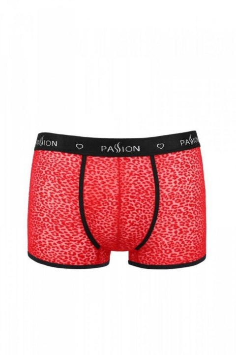 Boxerki z otwartym tyłem - 046 SHORT PARKER red S/M - Passion Casmir