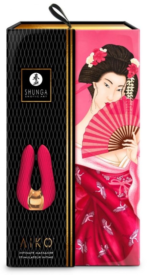 Luksusowy Wibrator - AIKO Intimate Massager Raspberry Shunga