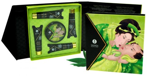 Zestaw kosmetyków erotycznych - Geisha's Secret Kit Organica Exotic Green Tea Shunga