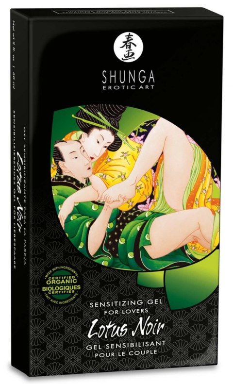 Stymulujący że dla Par - l Lotus Noir 60ml Shunga