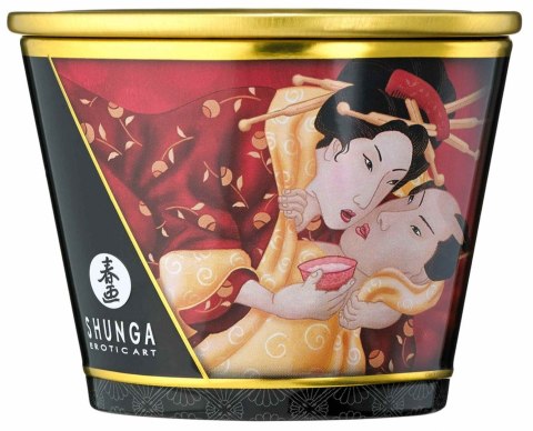 Massage Candle Strawberry Sparkling Wine Shunga