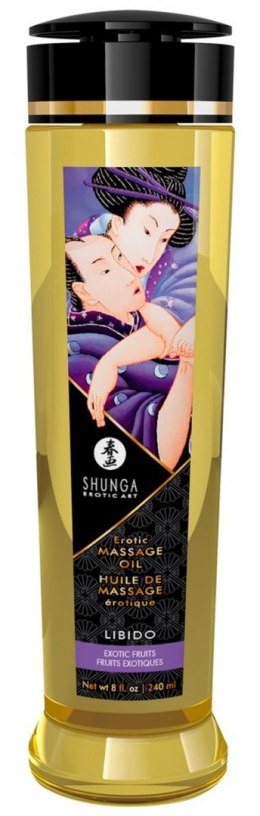Wegański olejek do Masażu - Massage Oil Libido EXOTIC FRUITS Shunga