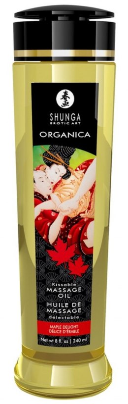 Jadalny olejek do masażu - Massage Oil Organica MAPLE DELIGHT Shunga